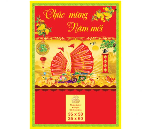 Thuận Buồm Xuôi Gió (35x50) - (35x60)